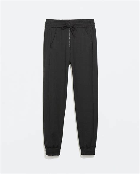 Zara New This Week Zipped Sweatpants Sweatpants Zara Zip Joggers