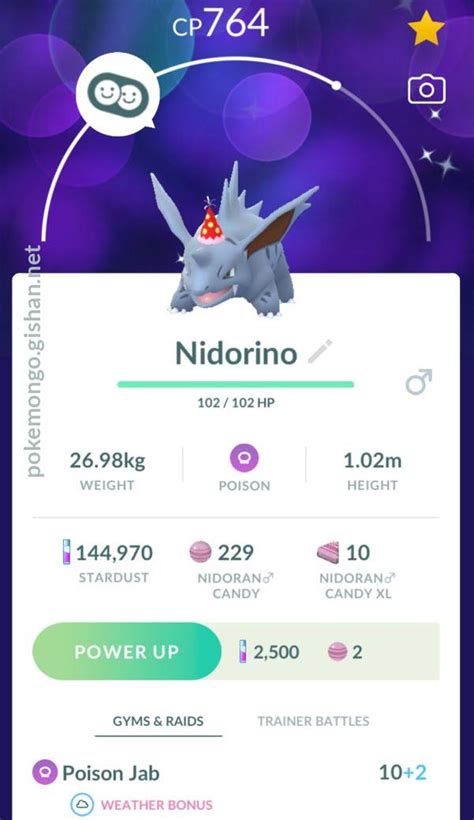 Nidorino - Pokemon Go