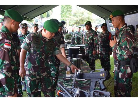 Kasad Jenderal Tni Dudung Abdurachman Cek Kesiapan Prajurit Tni