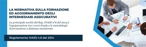 Regolamento IVASS N 40 2018 Formazione Aggiornamento IVASS