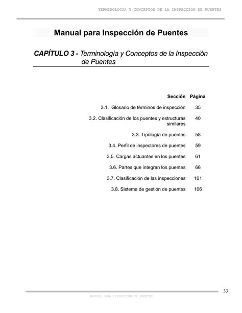 Manual de inspección de puentes PDF