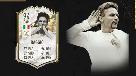 Fifa Review De Baggio Icono Moments Es Una Recompensa Tots Swaps