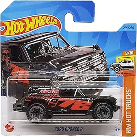 Hot Wheels Ford Bronco R Hw Hot Trucks Hkj Short Card Borla Toyo Tires