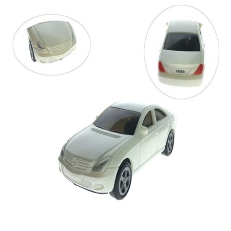 5pcs/lot 1:50 Scale Diecast Model White Plastic Cars For European ...