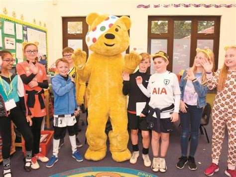 Pupils Paid Visit By Pudsey As They Dress Up For Children In Need