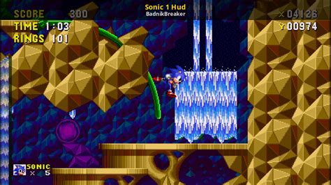 Sonic 1 Hud [Sonic the Hedgehog 2 (2013)] [Mods]