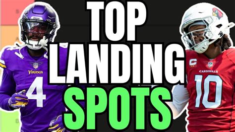 The TOP Landing Spots For RB Dalvin Cook WR DeAndre Hopkins 2023