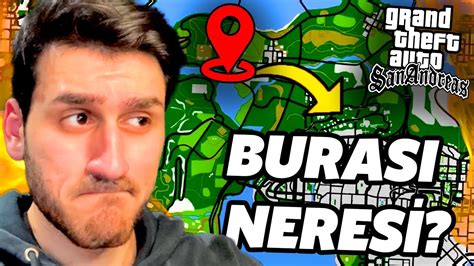 KAYBOLSAN YOLUNU BULABİLİR MİSİN GTA San Andreas Haritası YouTube