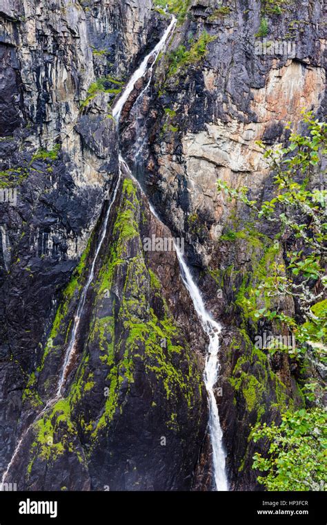 Cascade De Voringsfossen Banque De Photographies Et Dimages Haute