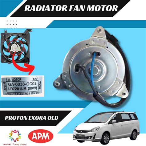 Proton Persona Exora Cps Exora Patco Original Apm Radiator Fan