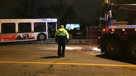 Teens In Stolen Vehicle Fled Police And Struck Bus Police Say Cbc News