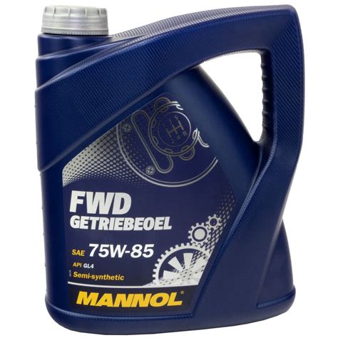 Mannol Gearoil Fwd W Api Gl Liters Buy Online By Mvh Sho