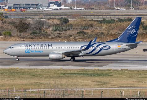 EC LPQ Air Europa Boeing 737 85P WL Photo By Jose M Deza ID 1542909