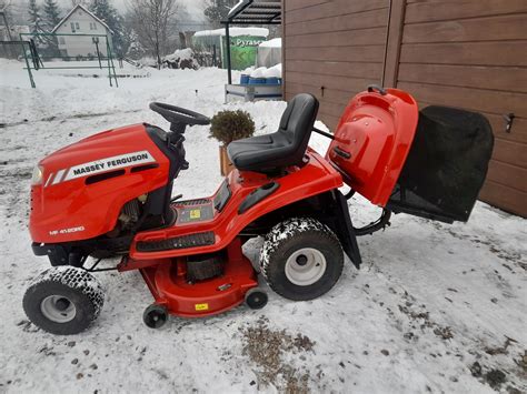 Traktorek Kosiarka Massey Ferguson Km V Pompa Profesjonal Jak Nowy