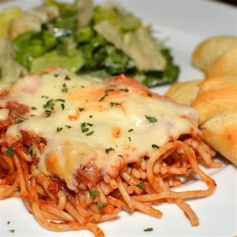 Baked Chicken Spaghetti Recipe | Yummly | Recipe | Chicken spaghetti recipes, Baked chicken ...