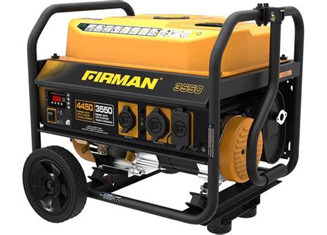 Firman P03501 3550 4450W Portable Generator