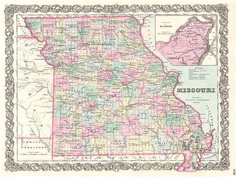 Missouri Counties Formed • Missouri Life Magazine