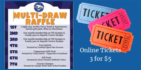 Multi Draw Raffle Gratitude Walk And Run