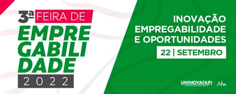 III Feira de Empregabilidade Inovação Empregabilidade e Oportunidades