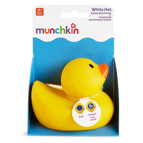 Munchkin Lima Patito Para El Ba O Con Indicador De Agua Muy Caliente