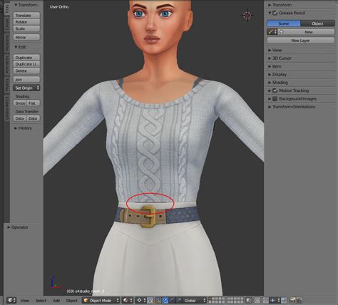 Creating a new clothing mesh sims 4 - framelena