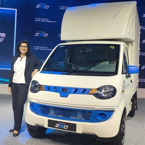 Mahindra Last Mile Mobility Limited Launches Mahindra Zeo W Scv