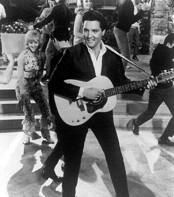 Spinout Movie Elvis Presley Performs Number With Guitar X