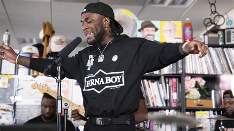 Burna Boy Tiny Desk Concert Wbur