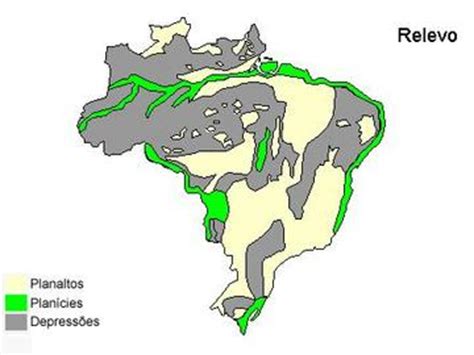 O Relevo Brasileiro S Geografia