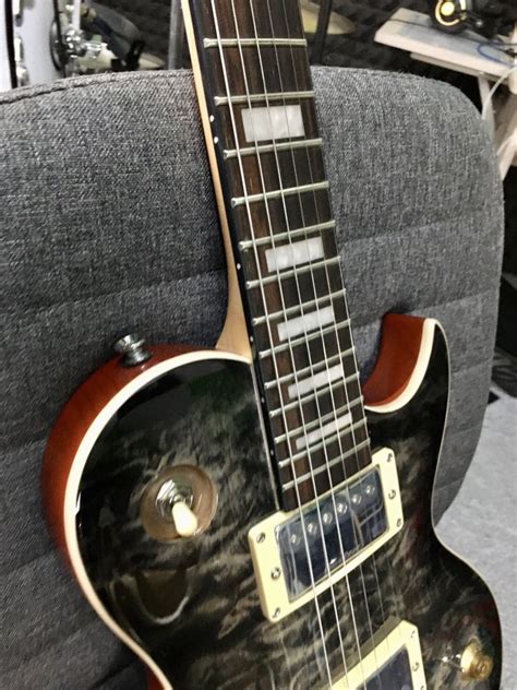 Gitara Elektryczna Aria Pro II PE 480 SBKB HQ Typ Les Paul Charłupia