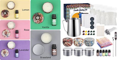 Crea Tus Propias Velas Arom Ticas Y Decorativas Con Este Completo Kit