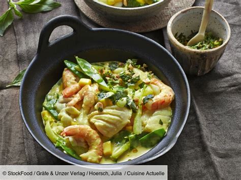 Curry De Poisson Et Crevettes Au Lait De Coco Recette Sur Cuisine