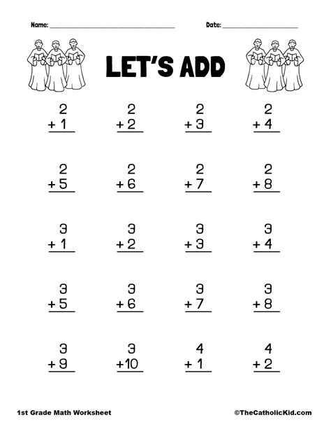 Addition Activities For First Grade