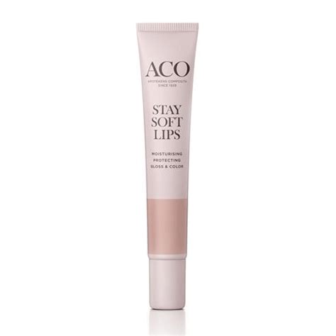 ACO Stay Soft Lips Caramel Nude 12 Ml Scandinavian Online Store