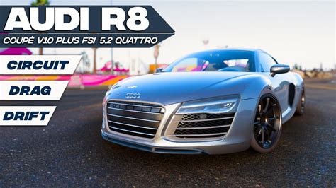 AUDI R8 Coupé V10 Plus FSI 5 2 Quattro Circuit Drag Drift Forza