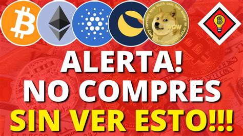 Bitcoin Sufre Alerta Cardano 🚨noticias Criptomonedas Hoy 28 Mayo Doge