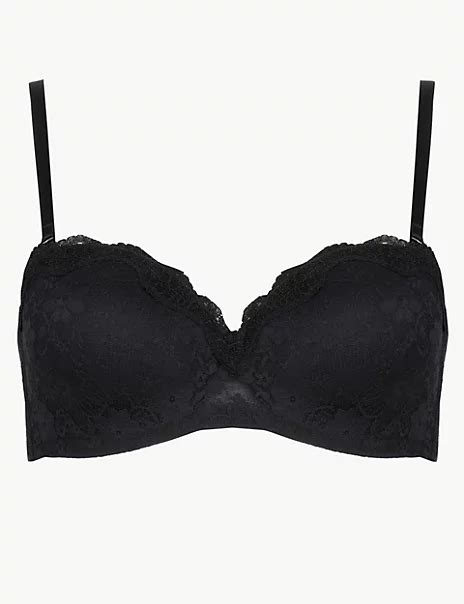 Lace Padded Strapless Bra A E Mands Collection Mands