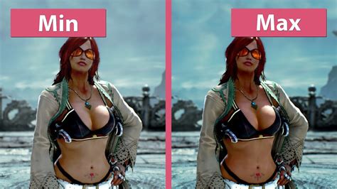 Tekken 7 PC Min Vs Max Graphics Comparison 4K UHD YouTube