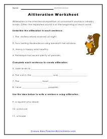 Free, Printable Language Arts Worksheets - Worksheets Library