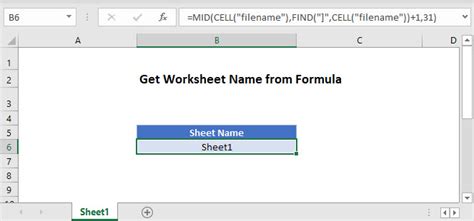 Get sheet name in excel sheet Блог о рисовании и уроках фотошопа