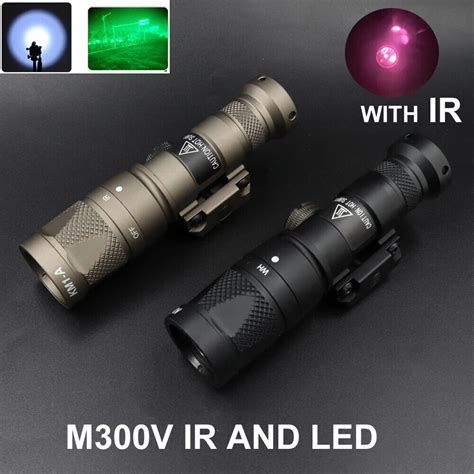 SOTAC M300V IR Scout Weapon Light 400 Lumens Mini LED White Light