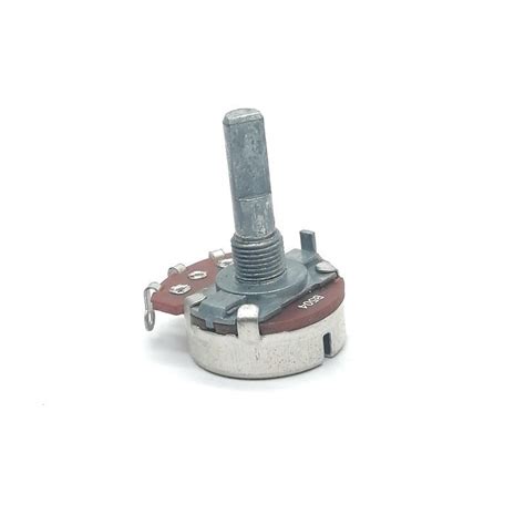 Mm Single Gang Metal Shaft Rotary Potentiometer Potentiometer And