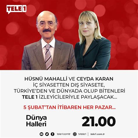 Tele Tv On Twitter H Sn Mahalli Ve Ceyda Karan I Siyasetten D