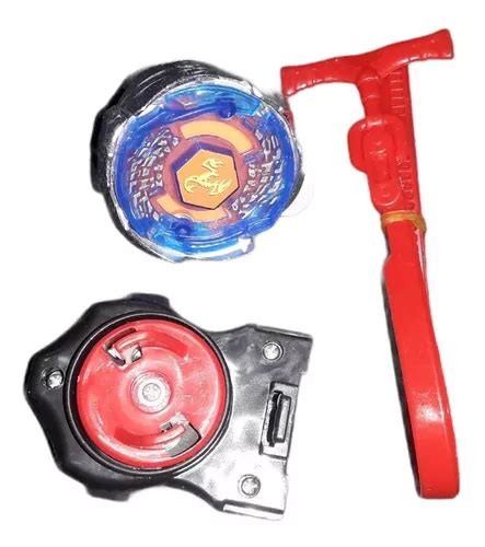 Beyblade Con Luz Metal Masters 6d Trompo Y Lanzador En Caja En Venta En