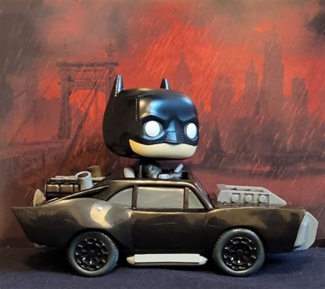 Funko Pop Rides The Batman Batman In Batmobile Batman Classic