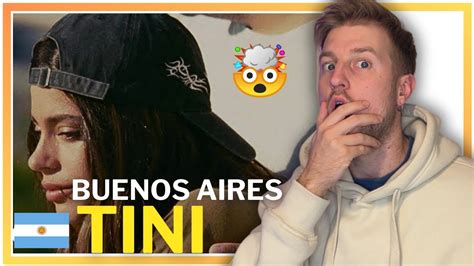 Reacción Tini Buenos Aires Official Video Youtube