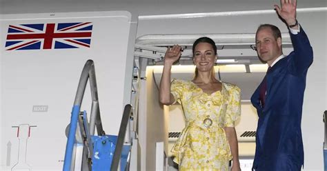 Dans Une Robe Jaune Façon Années 80 Kate Middleton Rend Un Hommage