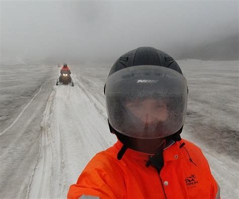 Snowmobiling in Iceland - a snowmobile journey on Mýrdalsjökull glacier ...