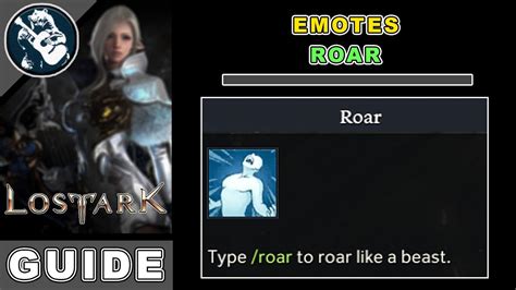 How To Get Roar Emote In Lost Ark Emotes Location Guide YouTube