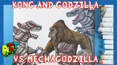 How To Draw Godzilla Vs Kong